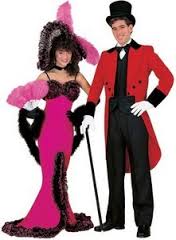 couple wearing costume